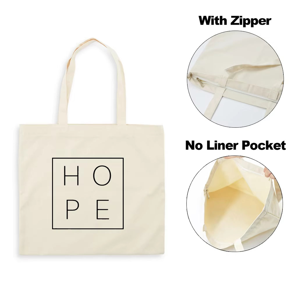 Jesus Canvas Tote Bags Eco Friendly 